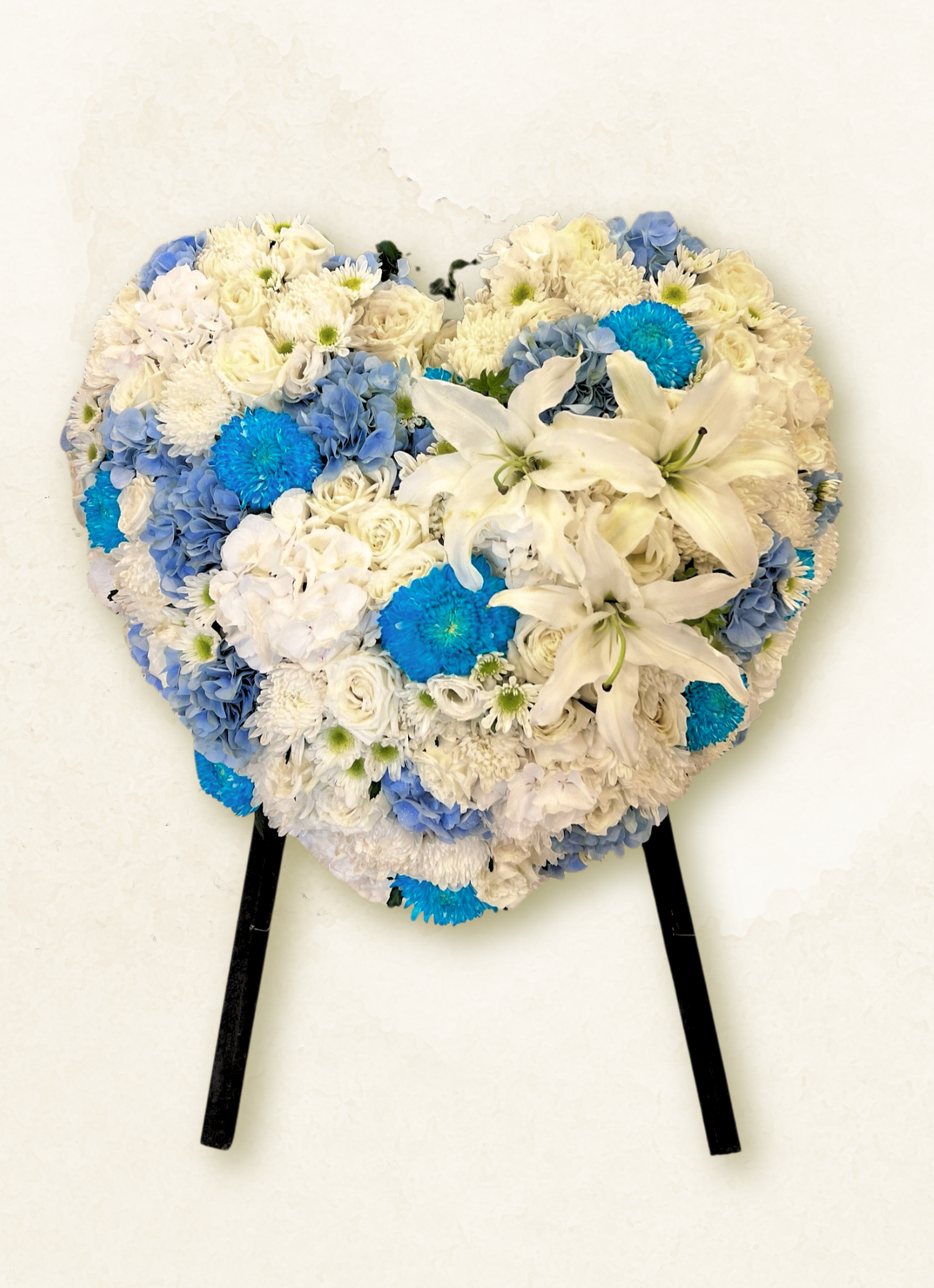 帛事心形花牌 003