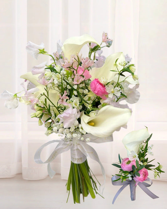 馬蹄蘭鮮花花球 002