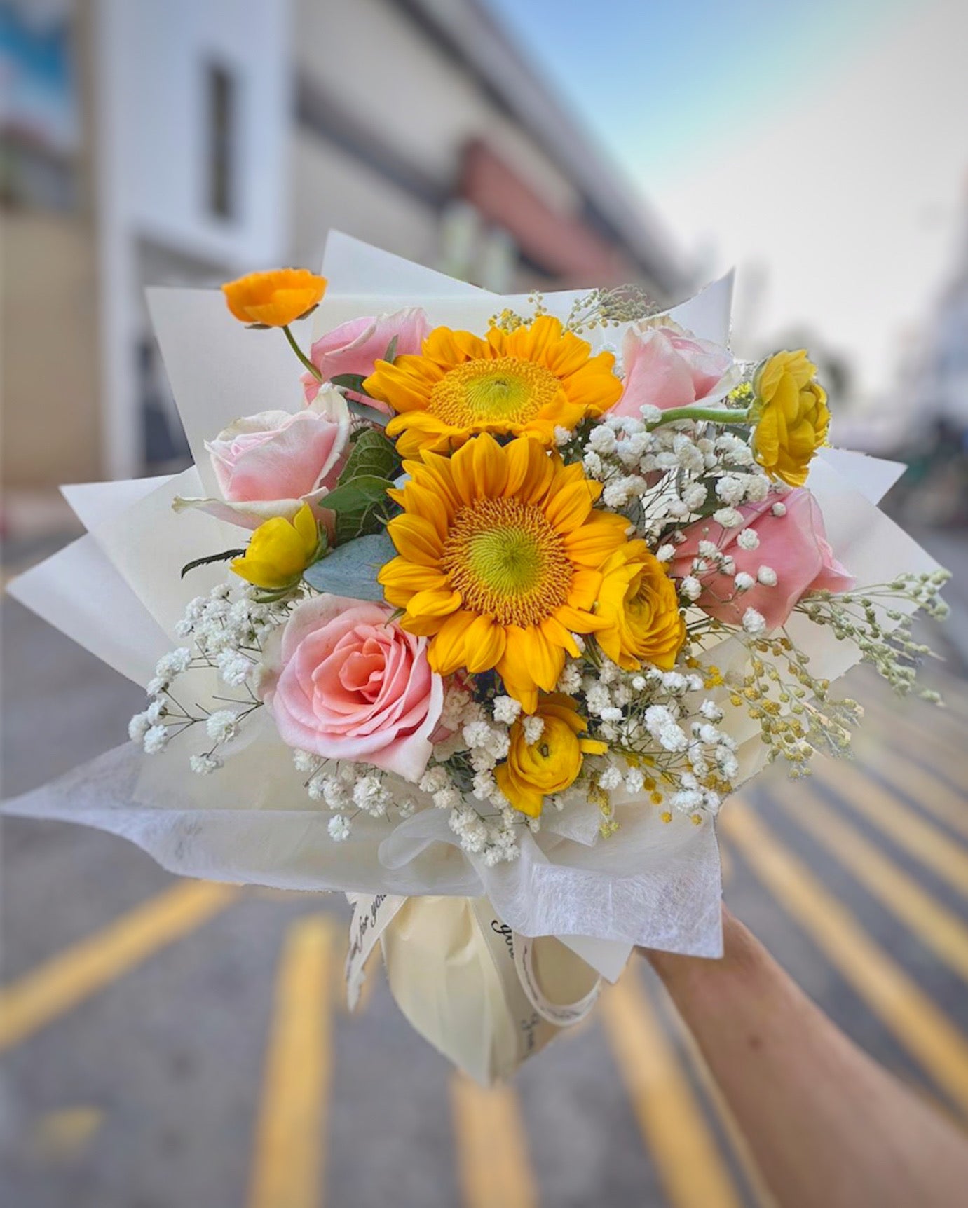 向日葵花束 020