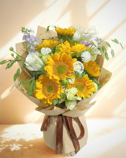 向日葵花束 017