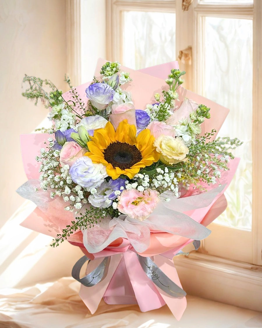 向日葵花束 018