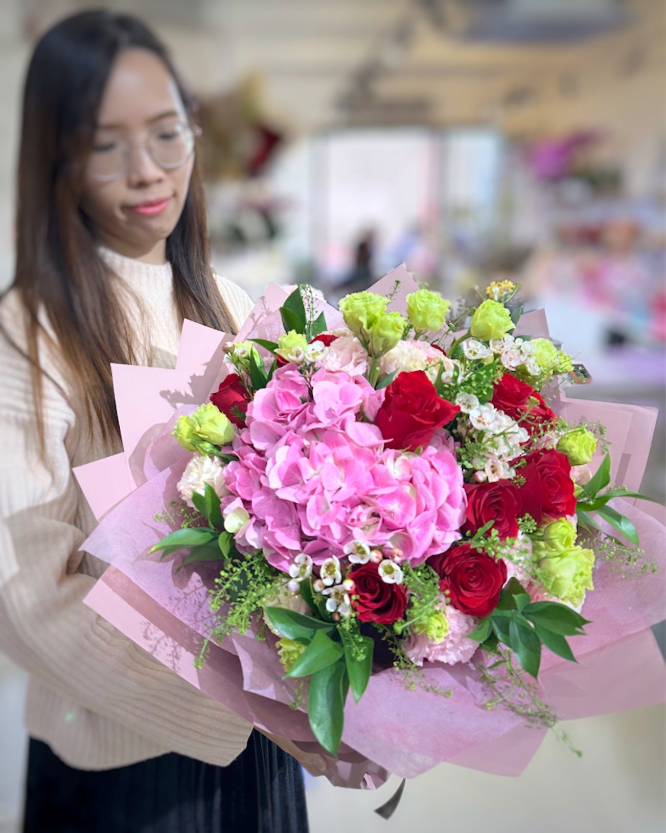 情人節精選花束 Rosy Promise