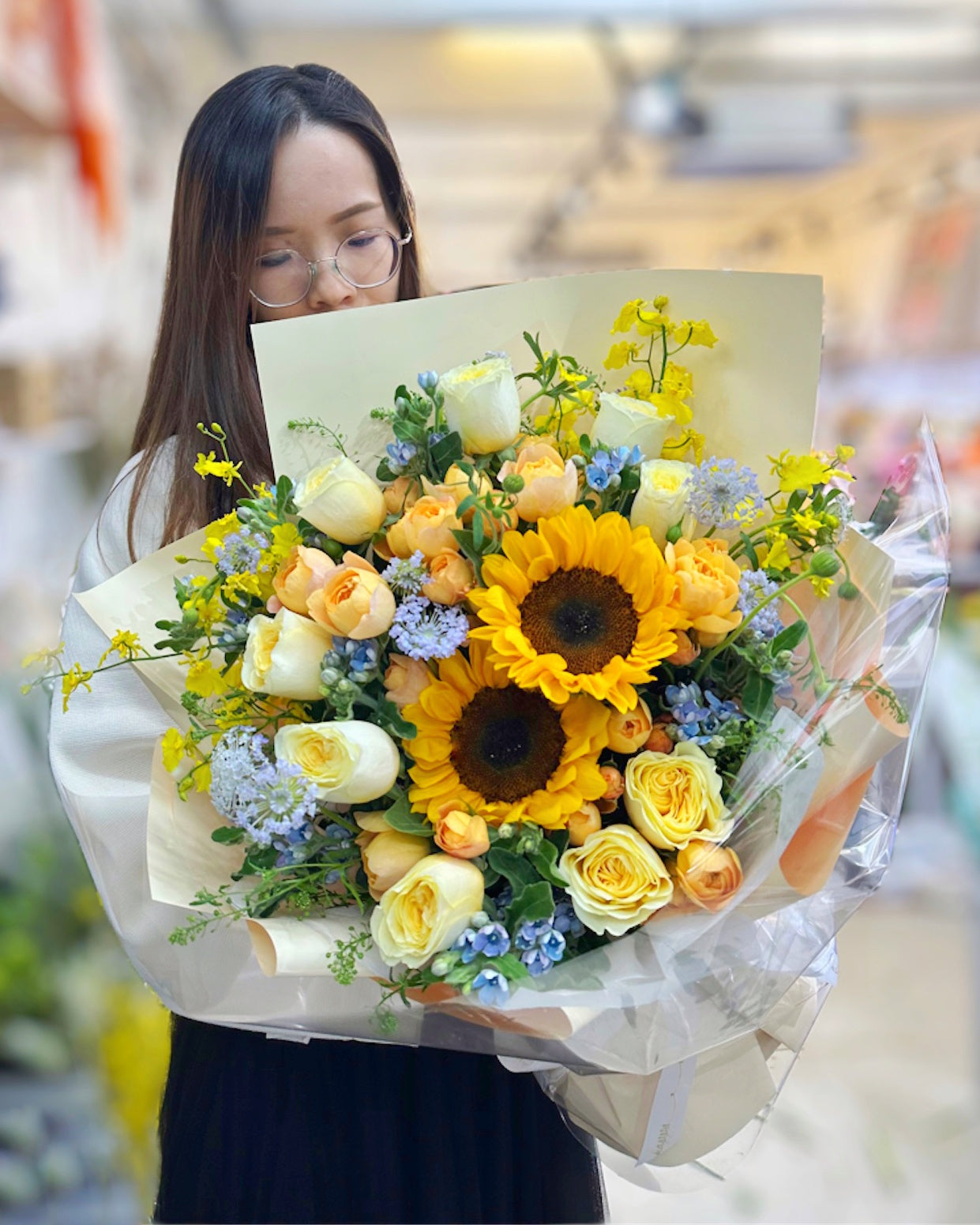 向日葵花束 023