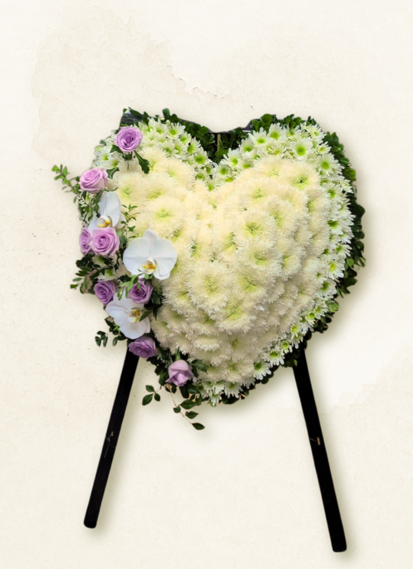 帛事心形花牌 007