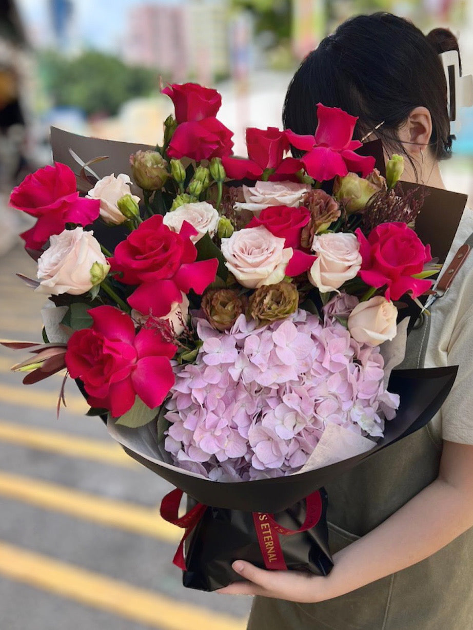玫瑰花束 019